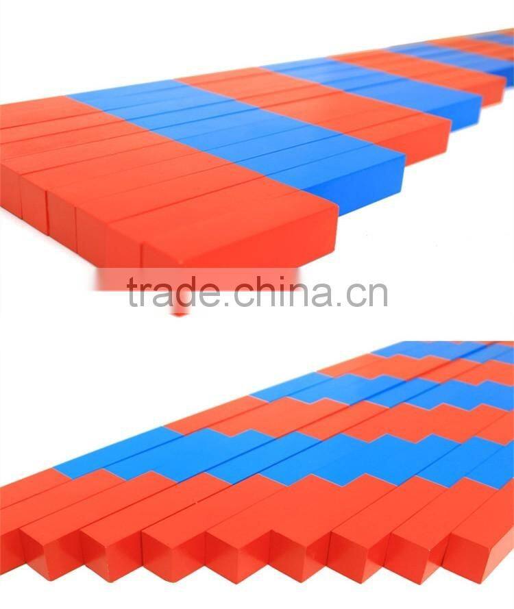 Kindergarten teaching materials montessori sensorial wooden toys