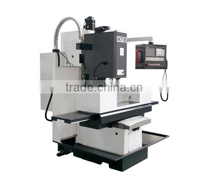 High precition vertical CNC milling machine XK7136