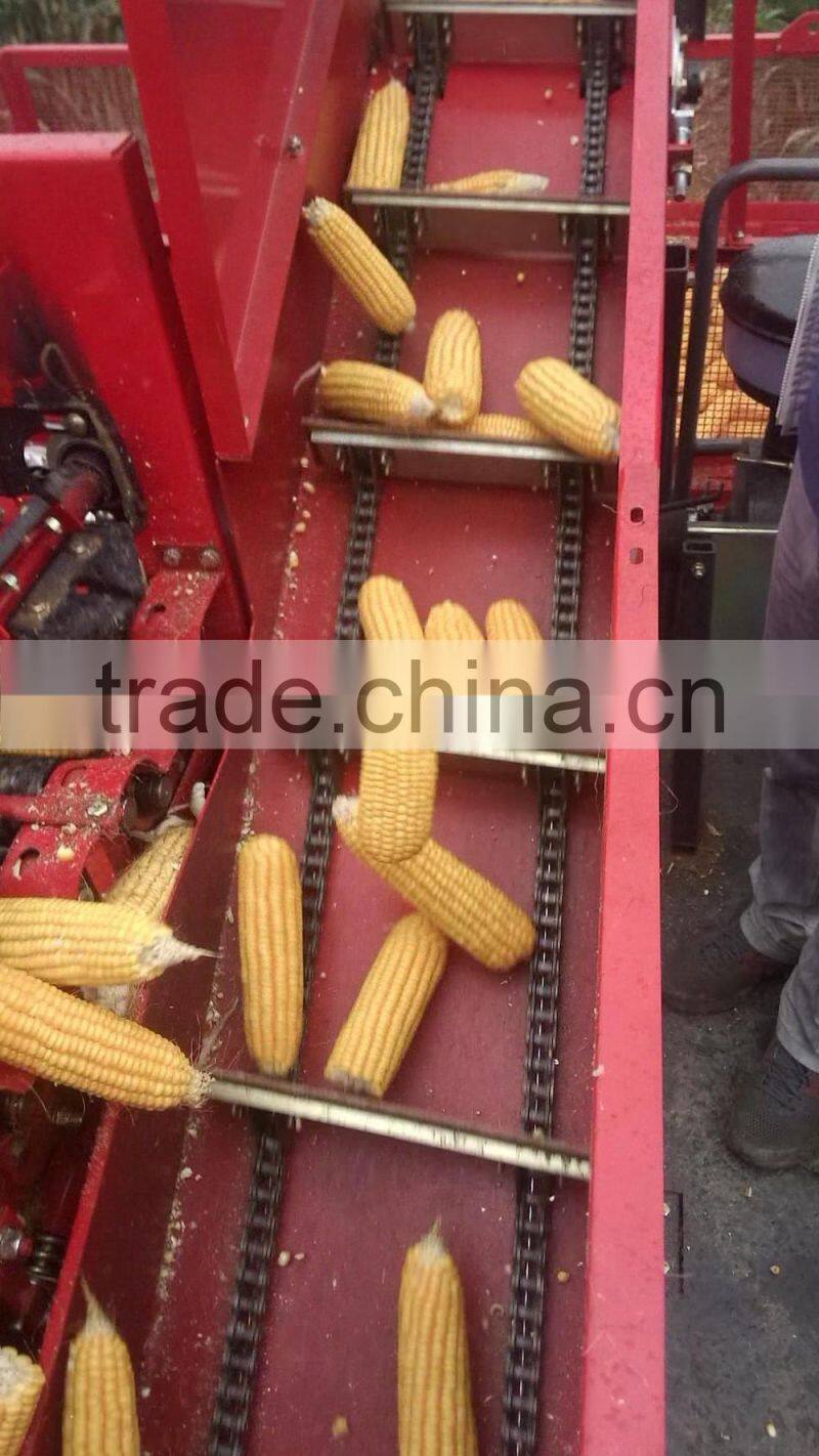corn cob combine harvester
