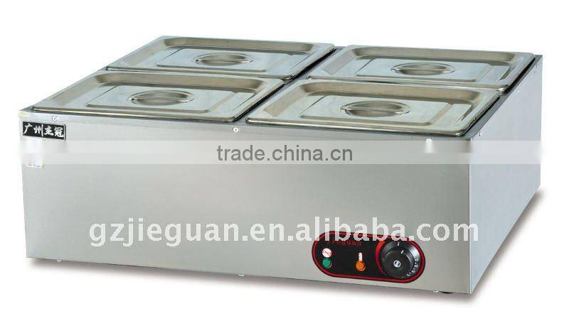 electric soup warmer with shelf