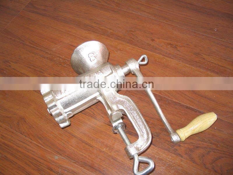 NO 10 Cast Iron tin plated Meat Mincer