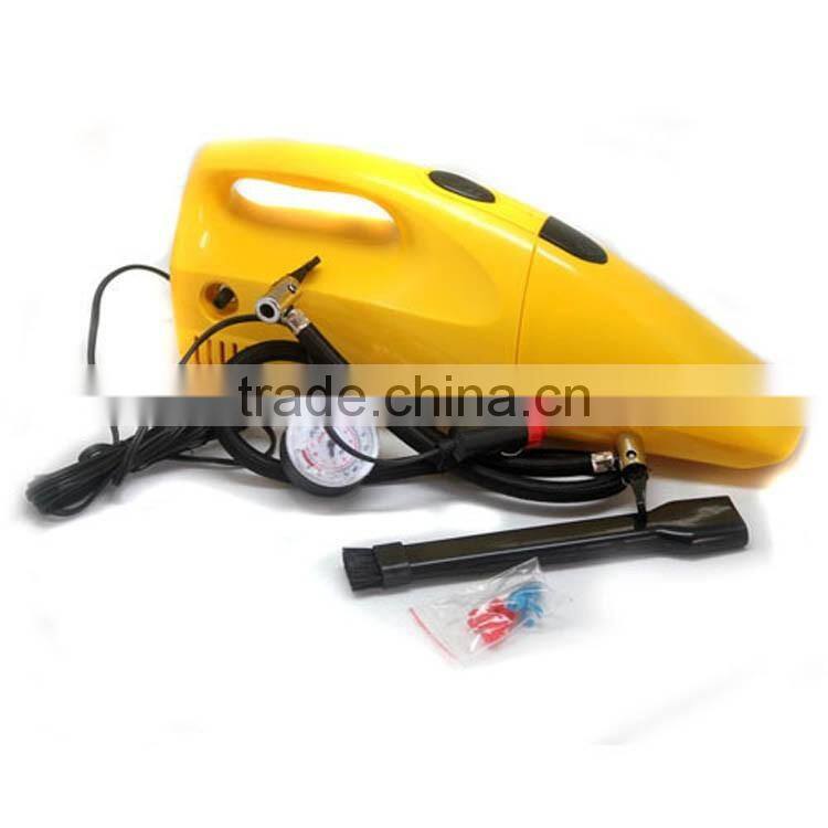 2 in 1 vacuum cleaner car air compressor vacuum cleaner for car tyre inflator air compressor