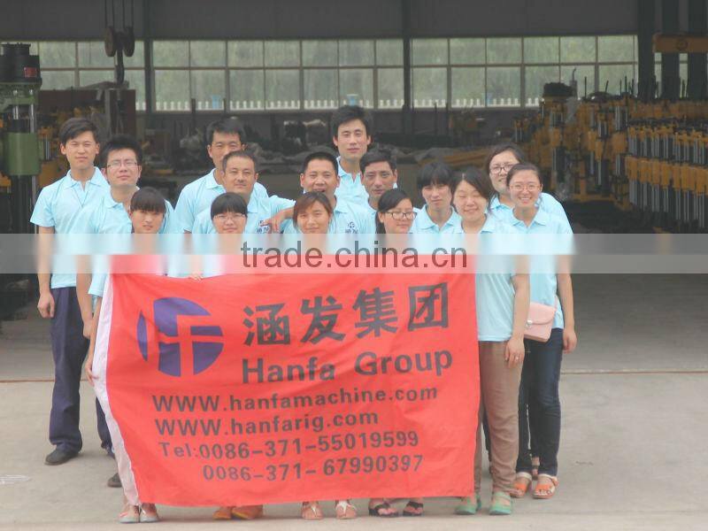 hydraulic rotary drill machine HF115Y-type crawler hydraulic drilling rig