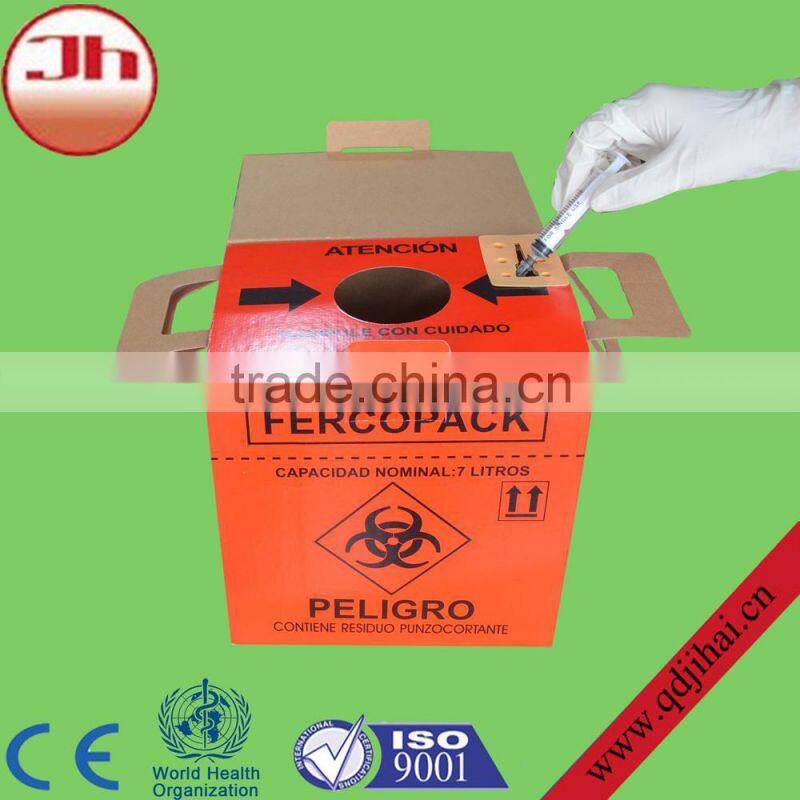 syringe making machine safety needle box that disconnect needles