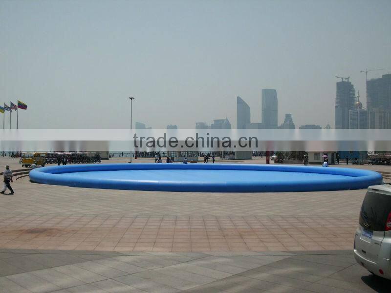 large folding PVC outdoor inflatable swimming pool