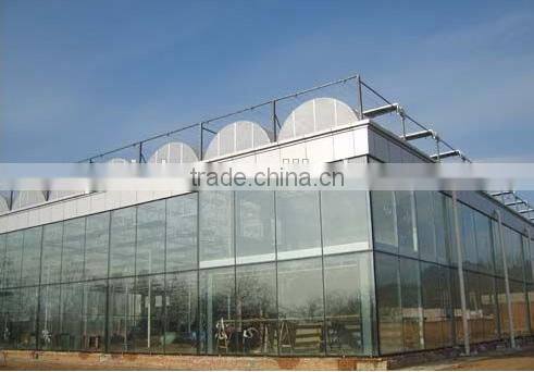 Hydroponics Greenhouse Multi Span Poly Film/PC Sheet greenhouse commercial greenhouse for agriculture