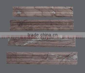 UNIQUE MARINA PINK CHAIR RAIL MOLDING