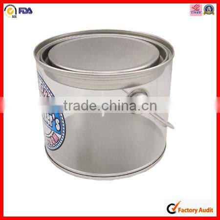 round hot sale factory clear pvc box