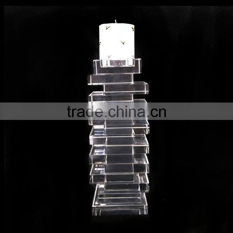 Newest crystal candlesticker holder for wedding centerpieces