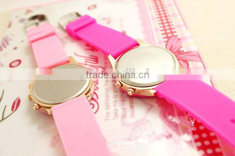 Custom silicone Slap wrist watch