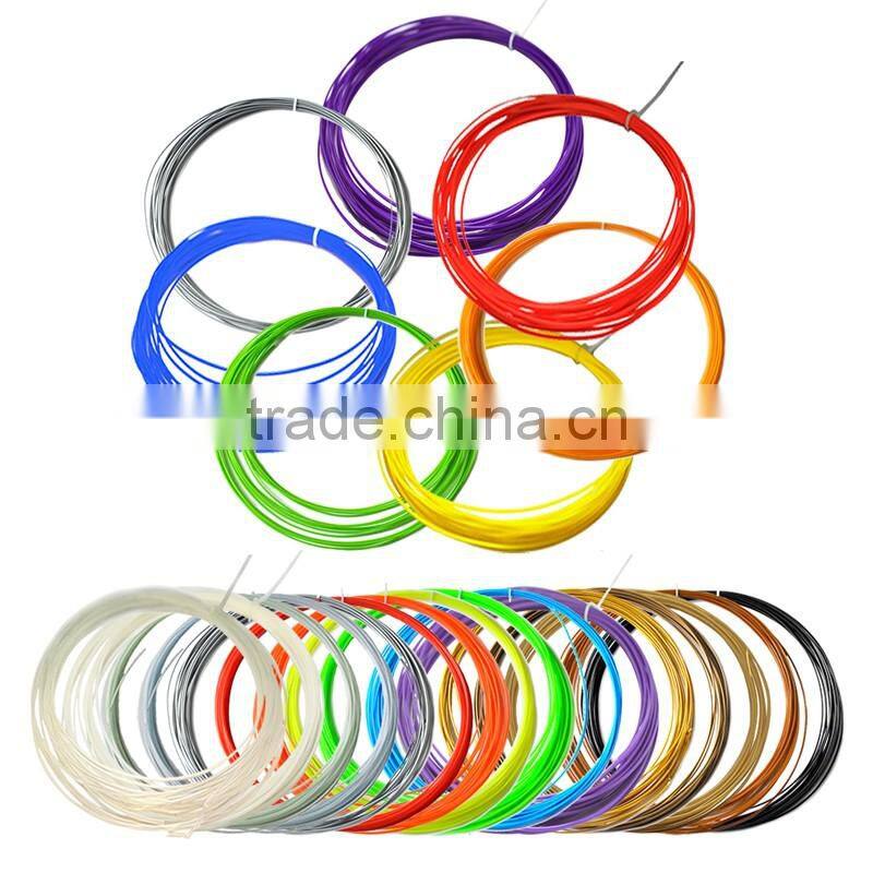 1.75mm ABS abd PLA 3d pen filament for 3d printer more than 22colors 3D printting pen filament