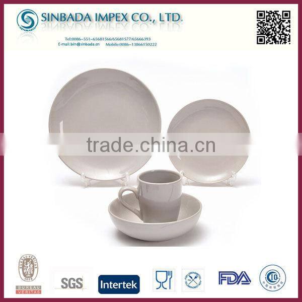 China manufacture Chocolate Color Ceramic Dinner Set / Ceramic Tableware