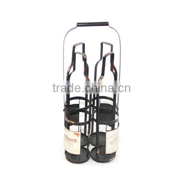 Cast Iron Wine Rack Wine Bottle Holder