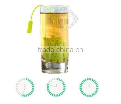 CY166 Owl Tea Infuser Adjustable Silicone Loose Leaf Tea Strainers