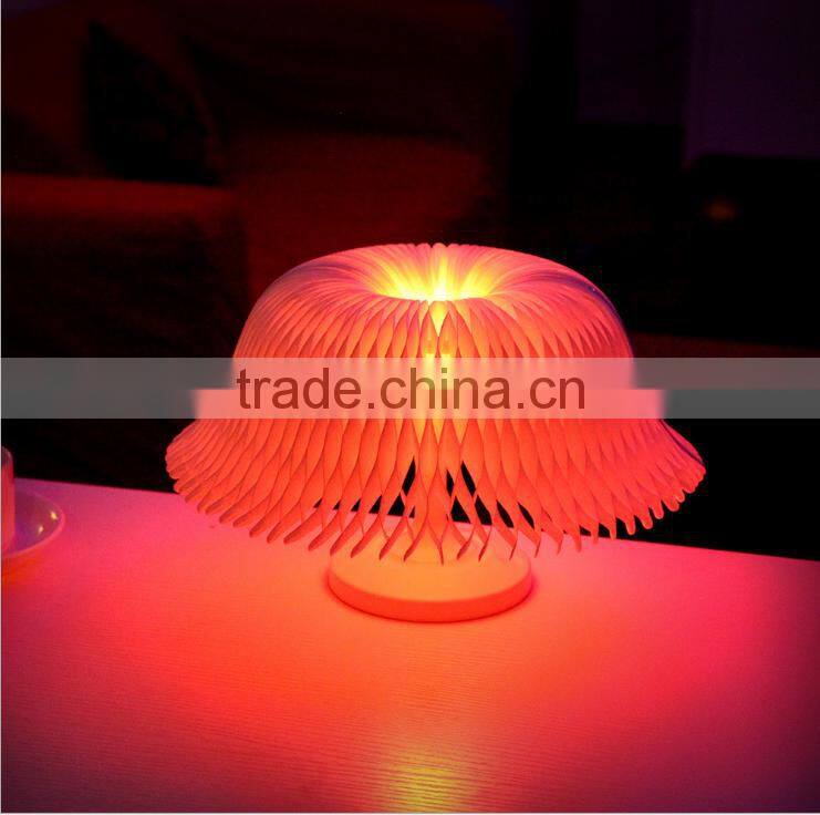 Creative Various Seven Colorfully LED Table Lamp, Beautiful Atmospheres Night Light for Bedroom