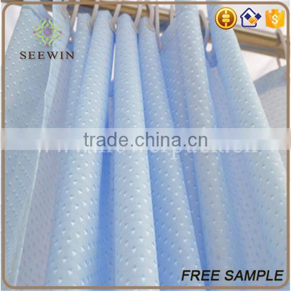 high quality transparent polyester shower curtain