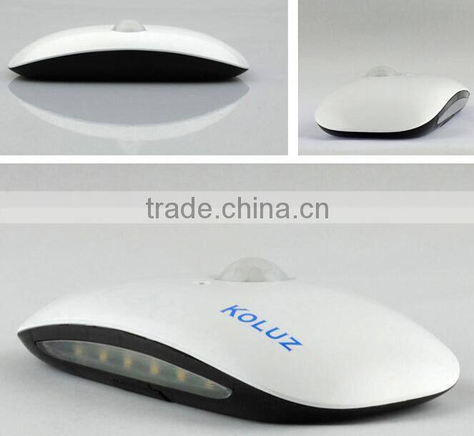 Supply creative fashion Apple mouse multifunctional infrared intelligent inductive LED night light / faba bean lamp