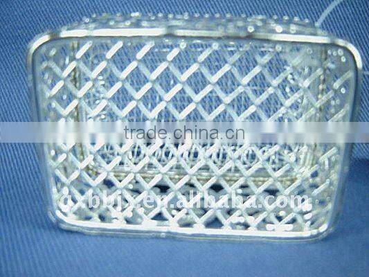 Rectangle silver wire cute seasonal packaging box