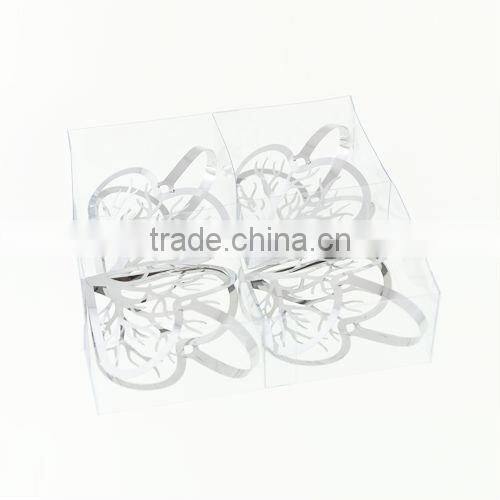 Hot Sale Silver Heart Xmas Hanging Ornament WS331-SS10001S