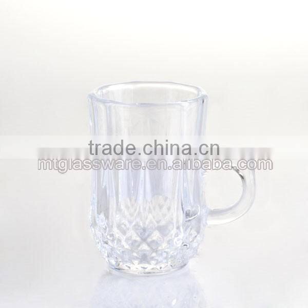 2016 Hot Sale Diamonds Glass Cup for Whiskey