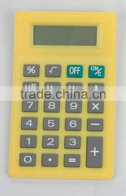Hot sale different colors plastic desktop electronic calculator