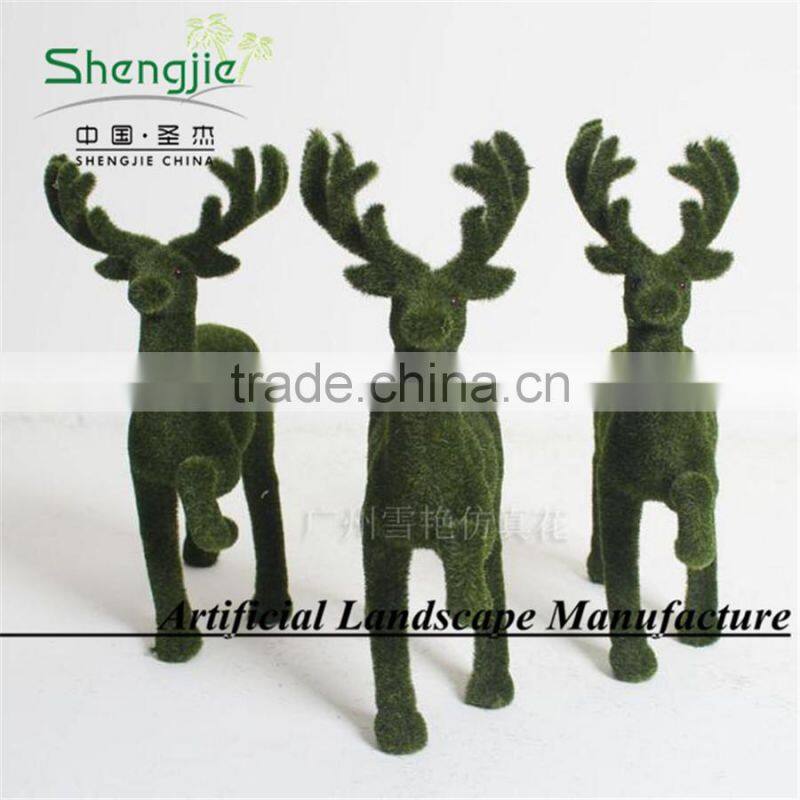 new style artificial topiary animal for christmas day decoration