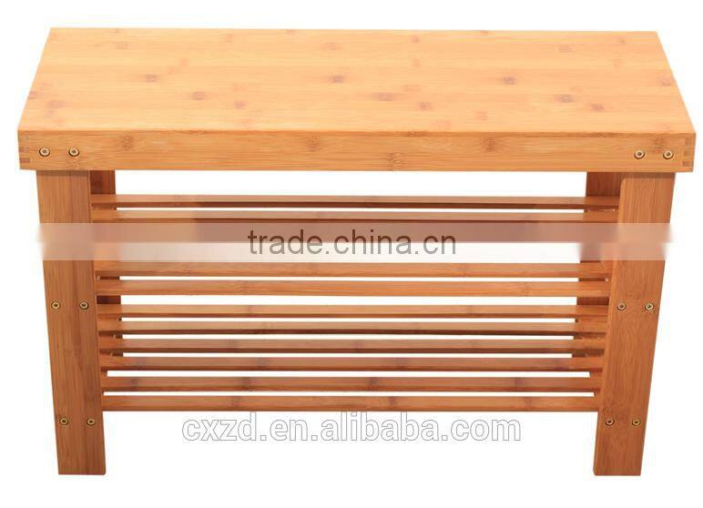 cheap different style wooden shoes-changing bench