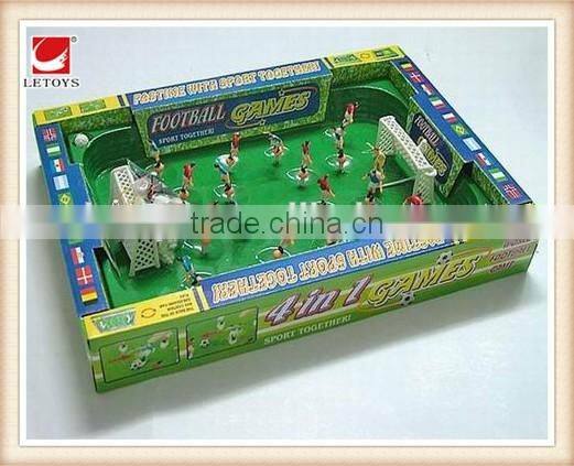 4 in 1promotional plastic finger football sport game