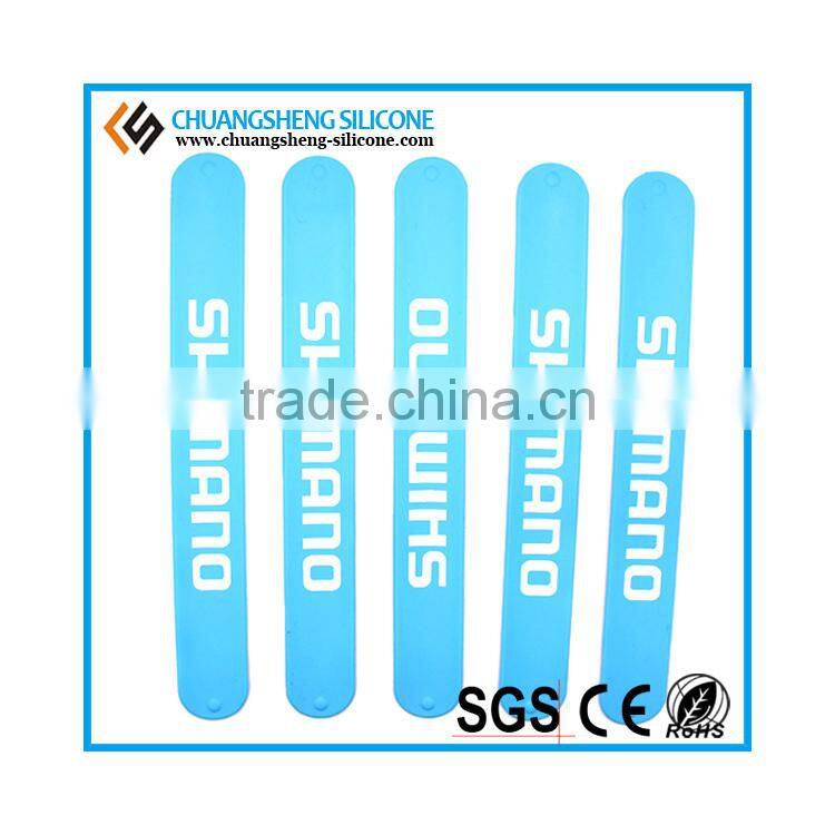 2016 hot selling wholesale kids charm slap magnetic silicone bracelet charming wristband popular wrist decoration