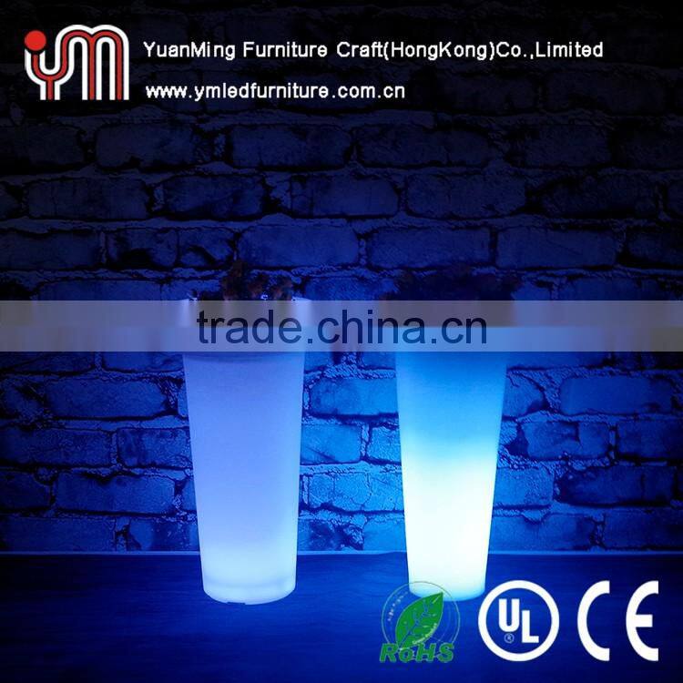 Led vase and plant pot,flower pot rgb