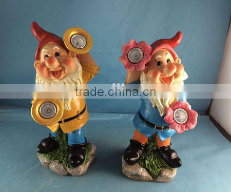 New Decorative Gnome Resin Figure Garden