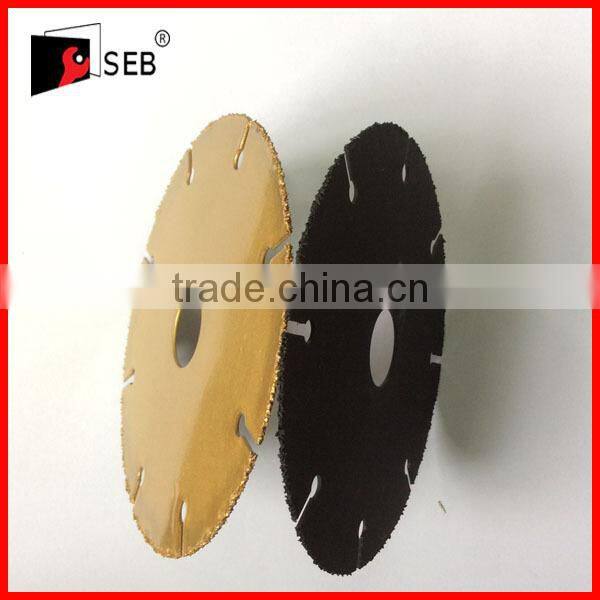 tungsten blade for cutting wood with nail and metal