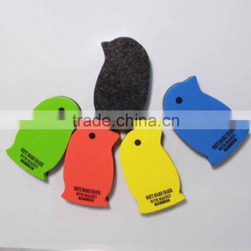 Cheap EVA felt 10.8cm pretty whiteboard magic eraser