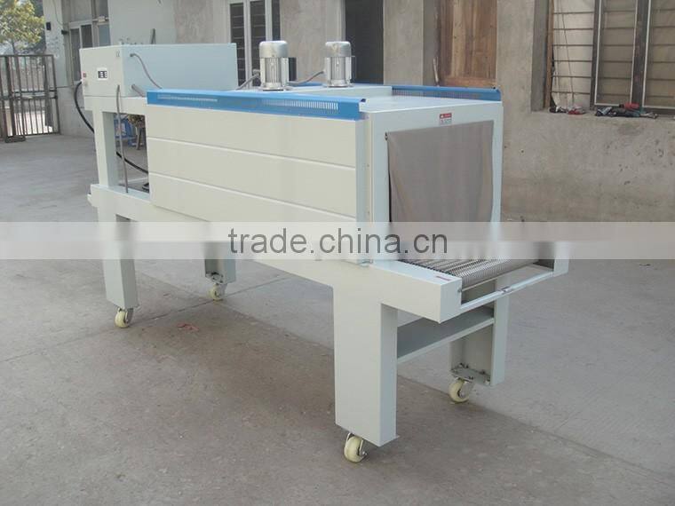 BSE series shrink packing machine, PE film wrapping and shrink machine