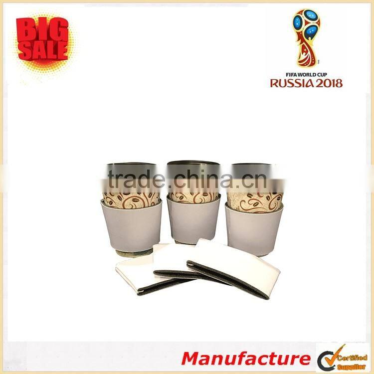 2018 World Cup Black Coffee Cup Sleeve Cheap Multiple Colors and Quantities Cup Sleeve Premium Quality Cup Sleeve 3 Packs
