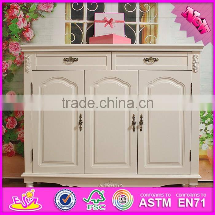 2016 wholesale high quality solid wooden living room cabinets W08H063