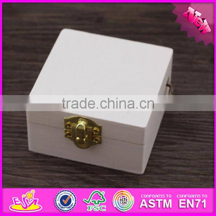 handmade hand crank cartoon wooden metal music box W07B032-S