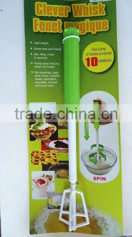 Semi-automatic rotation egg whisk EW-1035