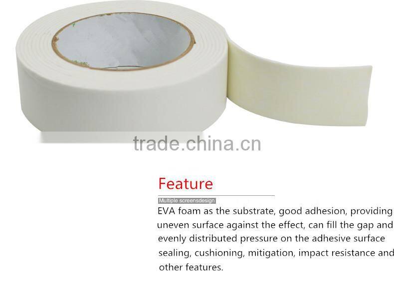 High density single sided eva foam tape