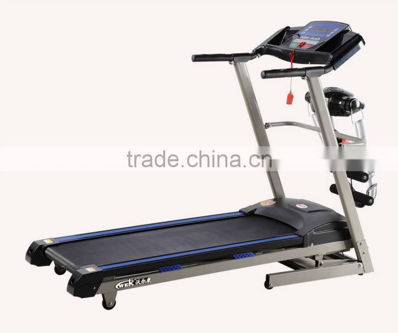 Hot sole automatic treadmill 2.5hp comfortable massager