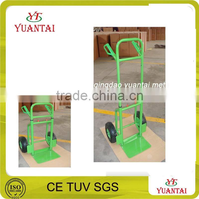 toe plate and handle folding Steel hand truck HT1429