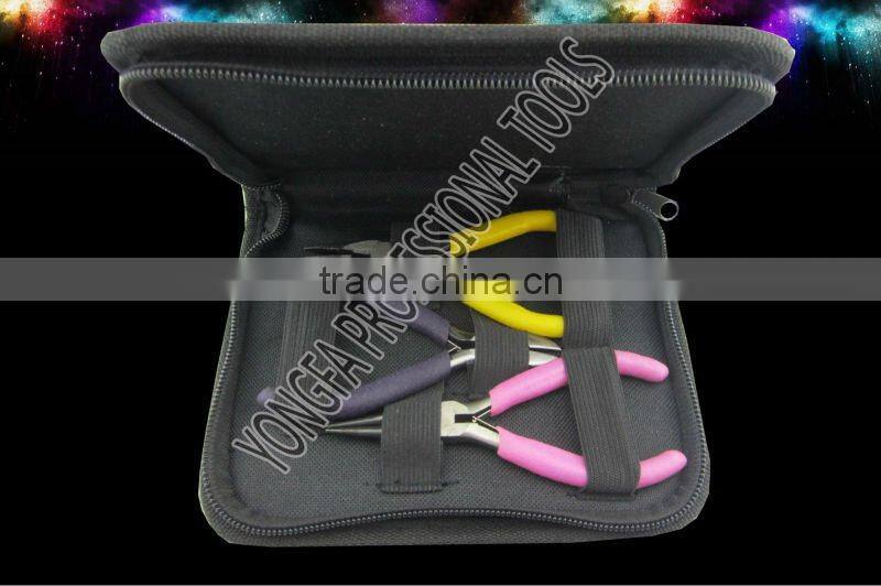 3PCS DIY mini plier set with bag