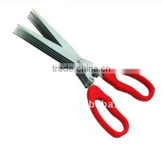 Kitchen craft multi-blade scissors with 5 blades