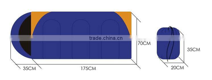 Wholesale double sleeping bag hot selling portable camping bag