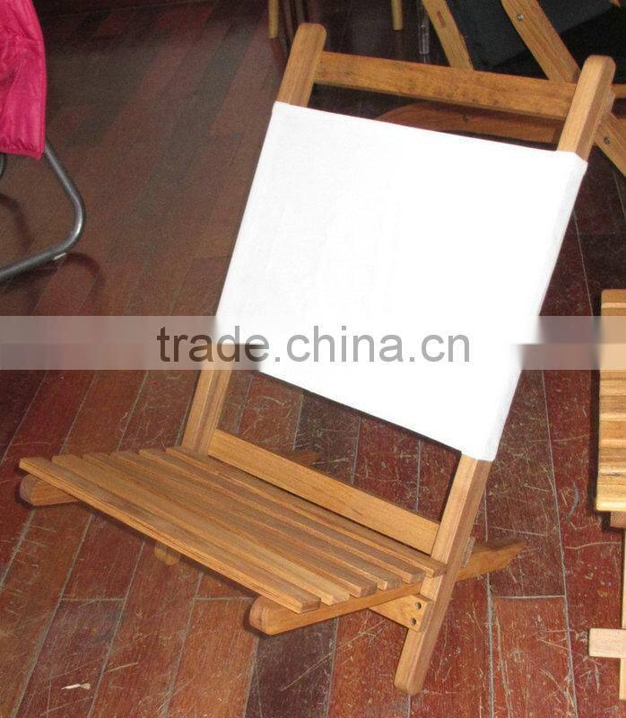 fish wood chair wooden beach chair with fabric
