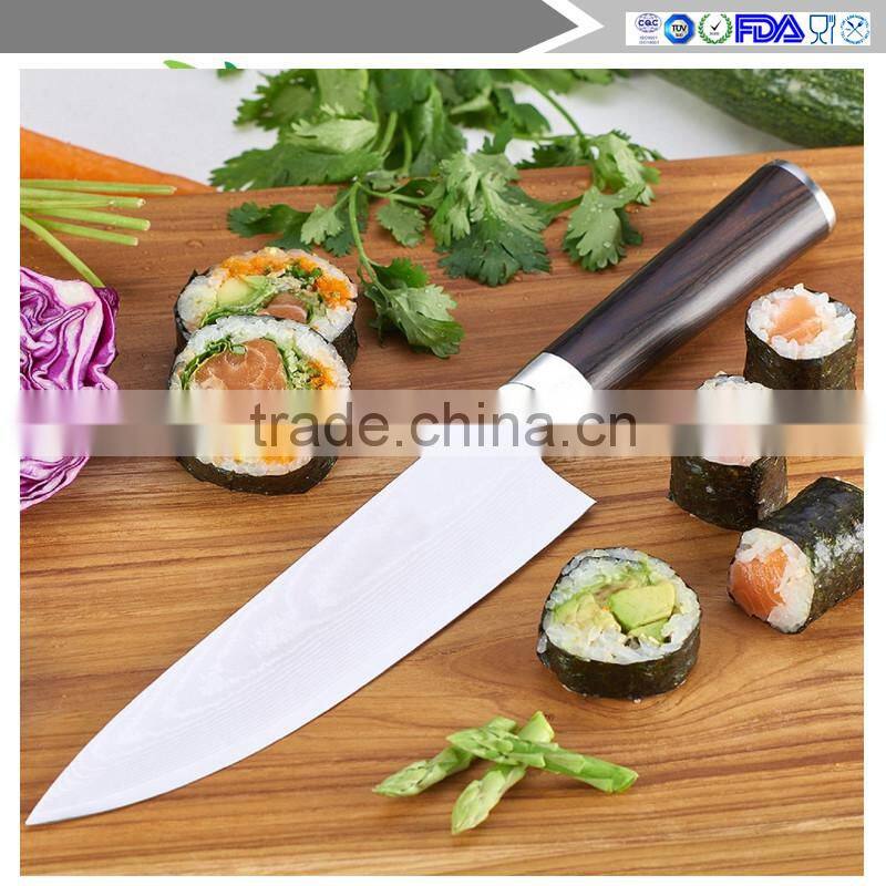 High quality Chef's Knife VG10 Japanese damascus Stainless Steel