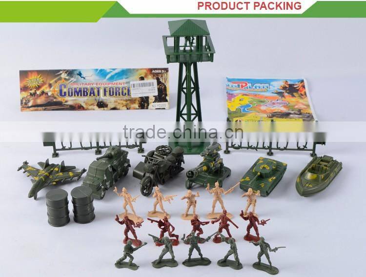 Top selling cheap set kids play soldier base military tank toys