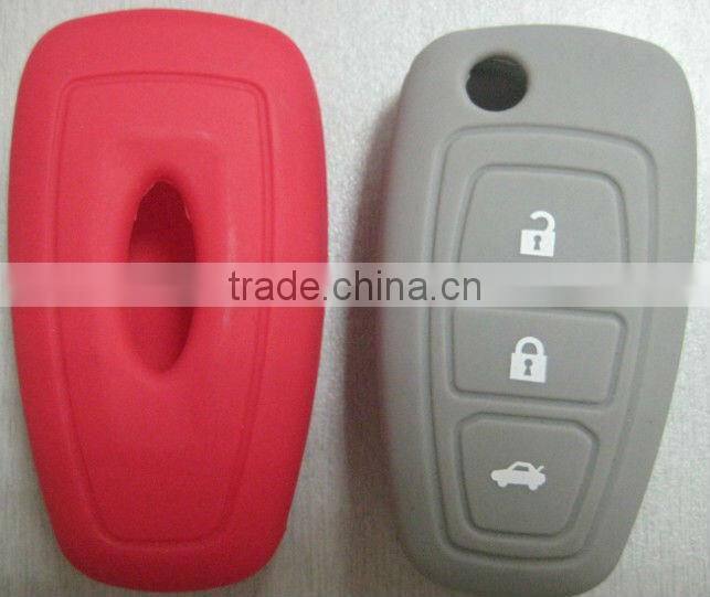Peugeot auto motive car keys silicone key shells