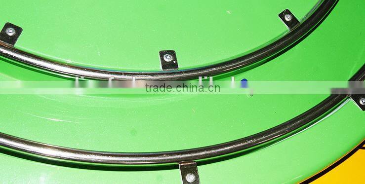 Hot sale Rotating game machine kids ride on track train for shopping mall