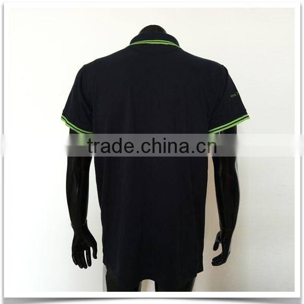 Polo shirt with color decorative